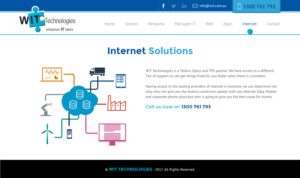 Web Design par rightway pour WIT Technologies | Design : #16126355
