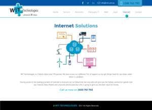 Web Design par rightway pour WIT Technologies | Design : #16126428