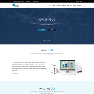 Web Design par Pixelmarketo 2 pour WIT Technologies | Design : #15901305