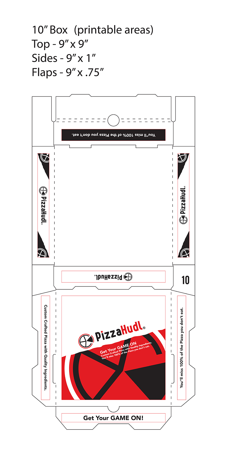 Packaging Design by DesignFive for PizzaHudl | Design #15493456