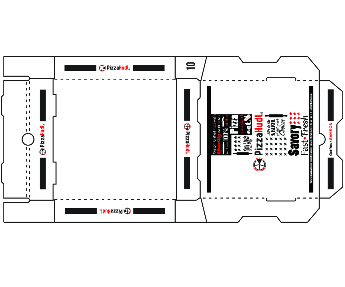 Verpackungs-Design von imlyn__ für PizzaHudl | Design #15507587