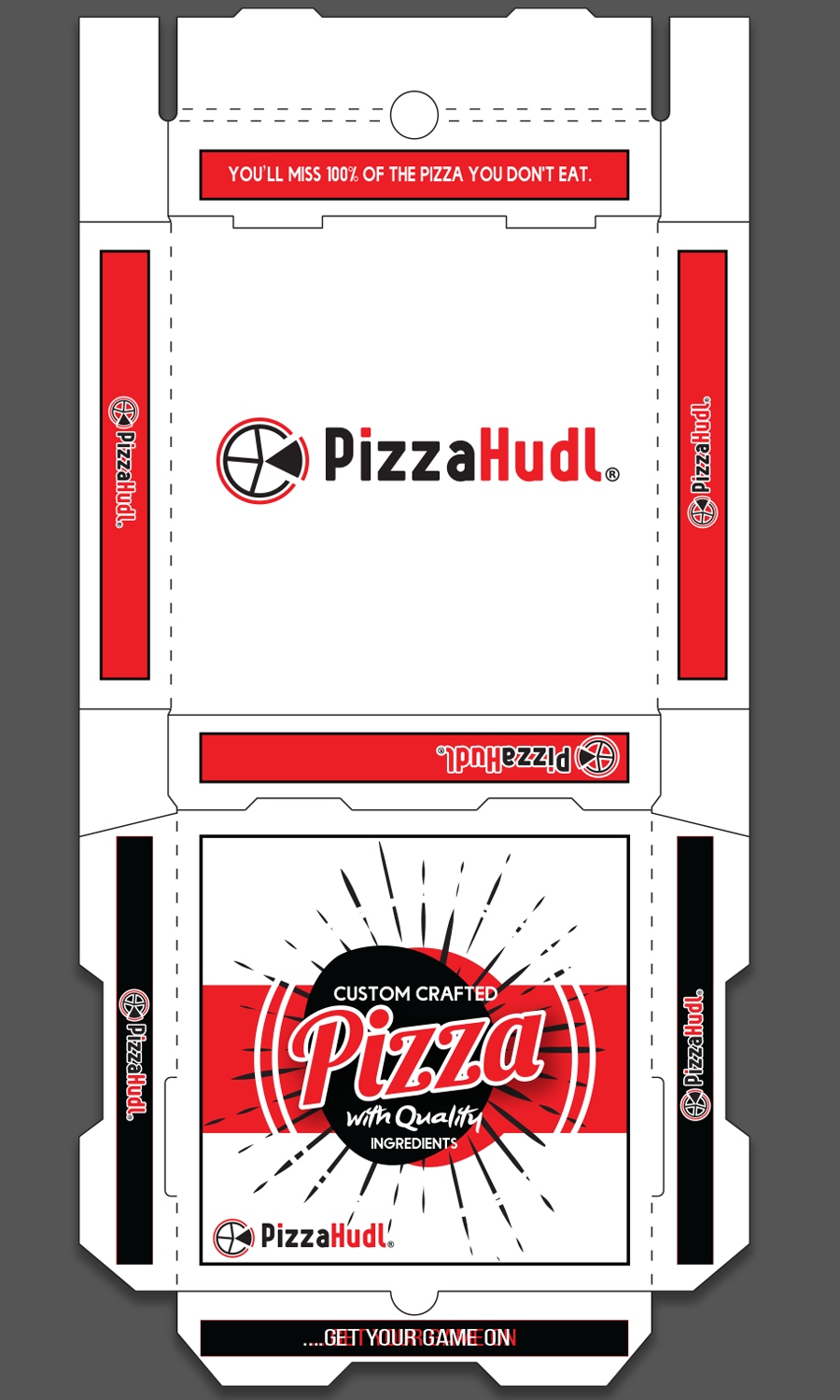Packaging Design by telcstar for PizzaHudl | Design #15485171