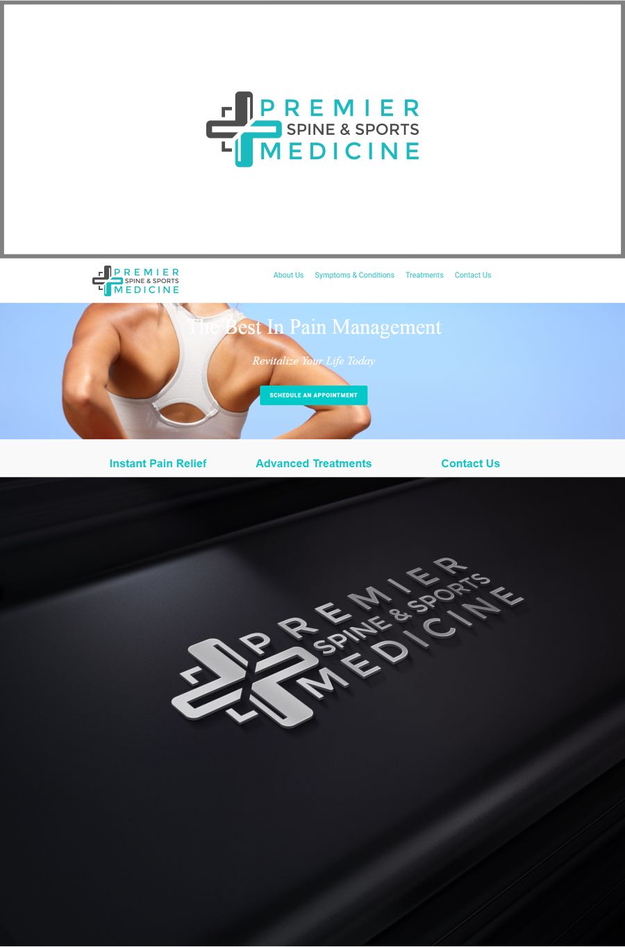 Logo-Design von bojesmasi für Premier Spine and Sports Medicine | Design #15590024