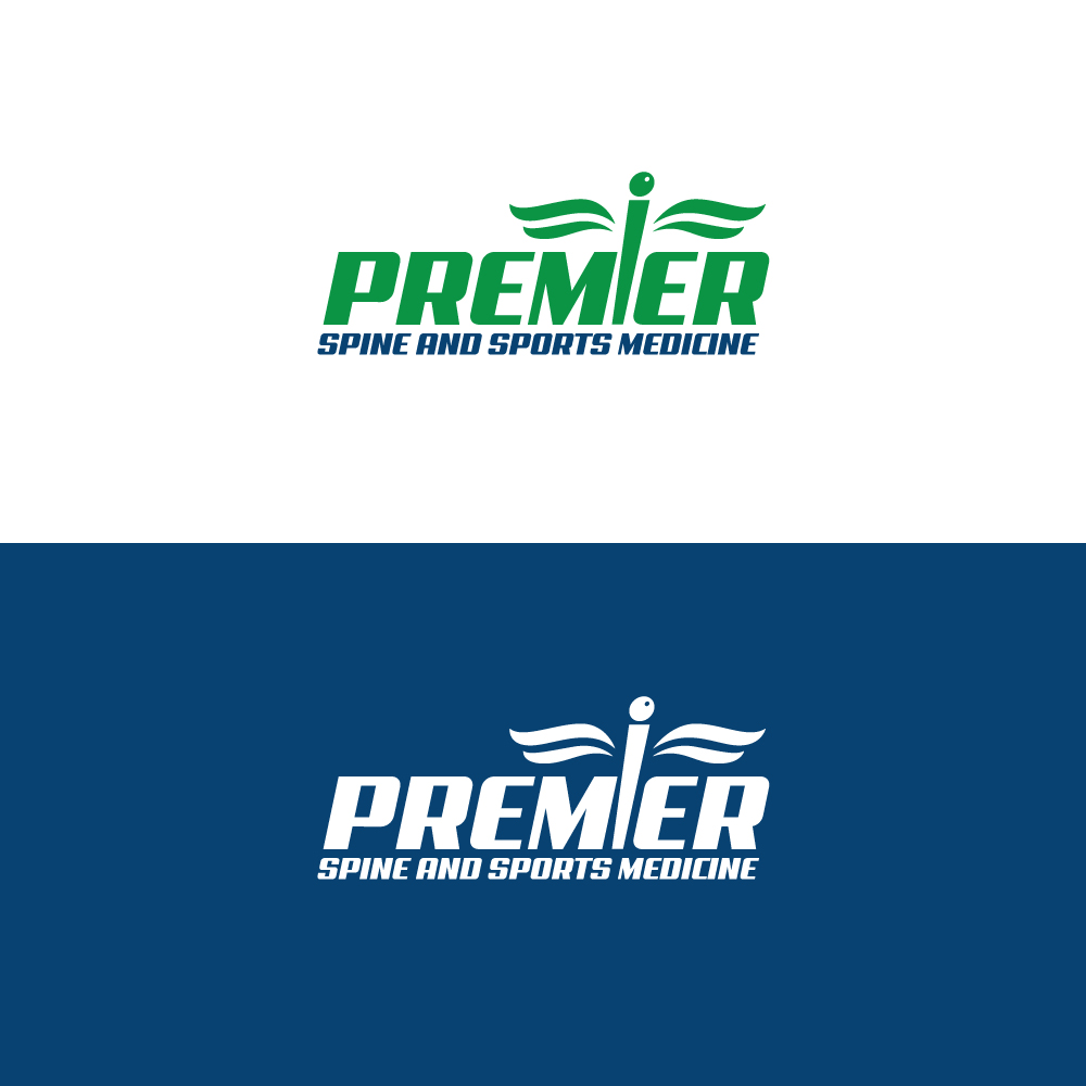 Logo Design by Sujit Banerjee for Premier Spine and Sports Medicine | Design #15497079