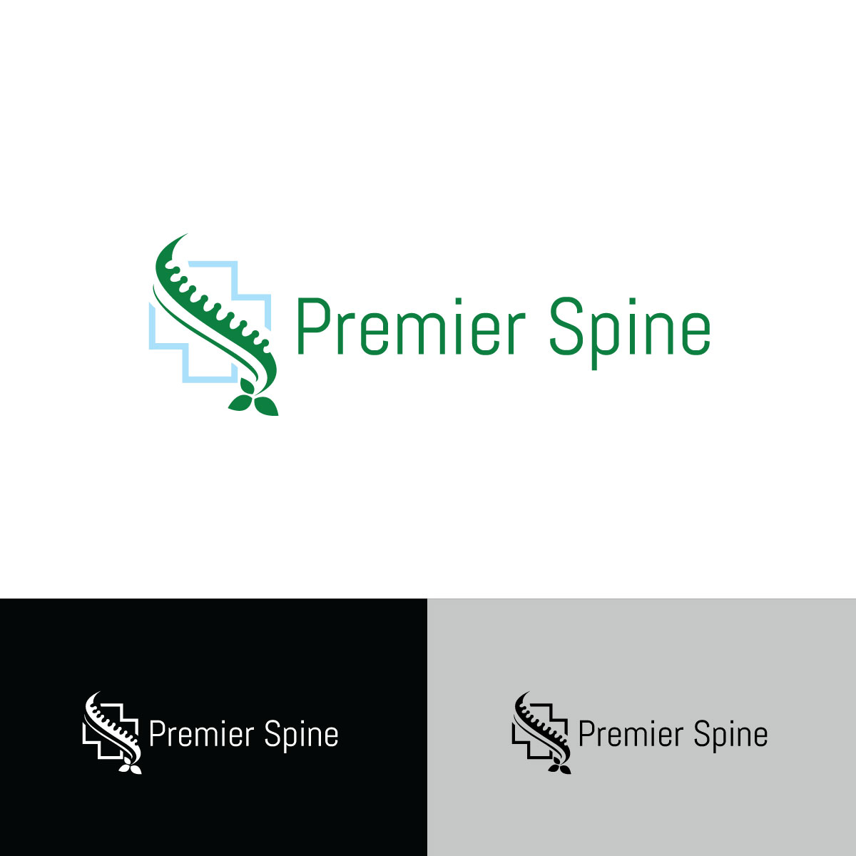 Logo Design by e-graphics for Premier Spine and Sports Medicine | Design #15496569