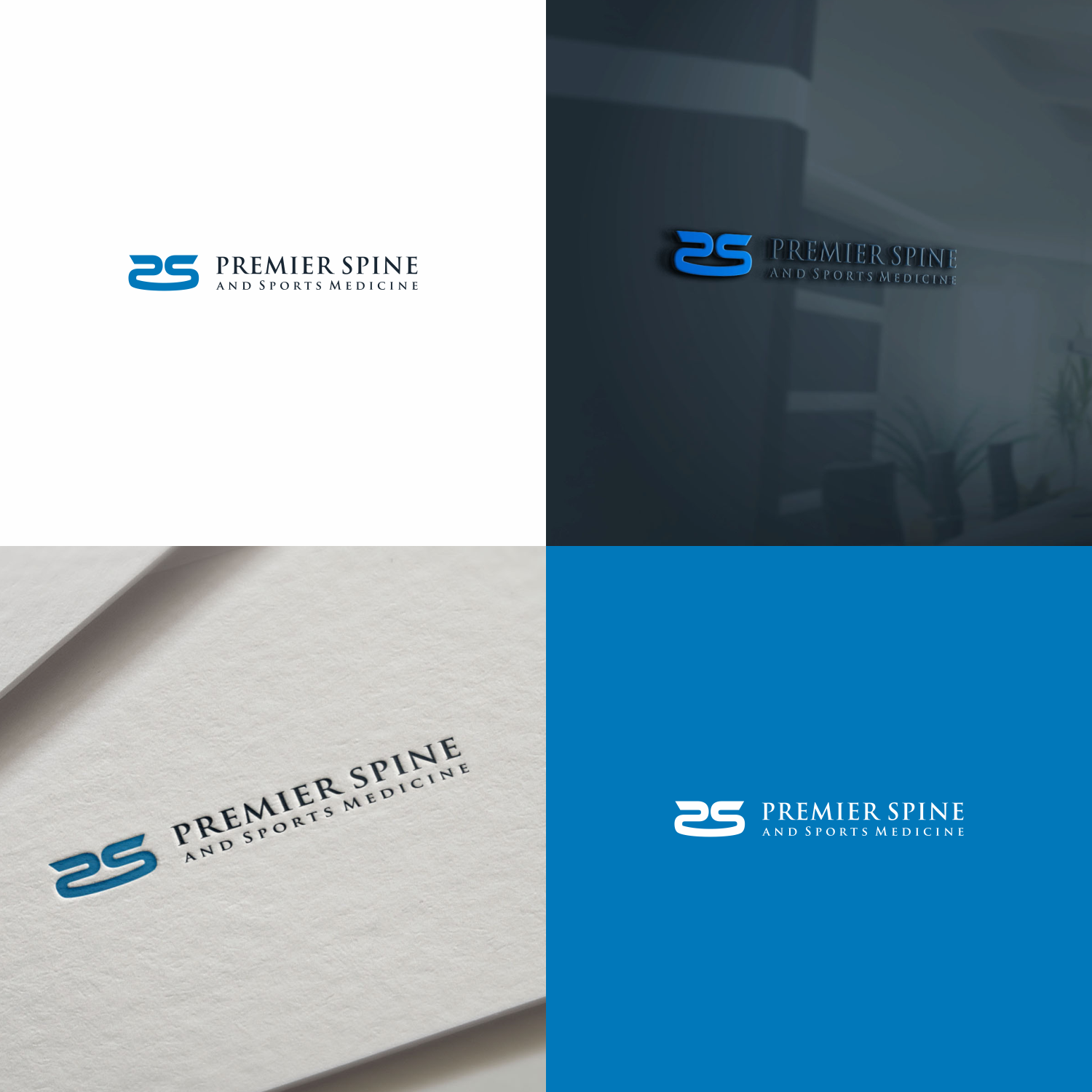 Logo Design by Optimistic_Studio for Premier Spine and Sports Medicine | Design #15543718