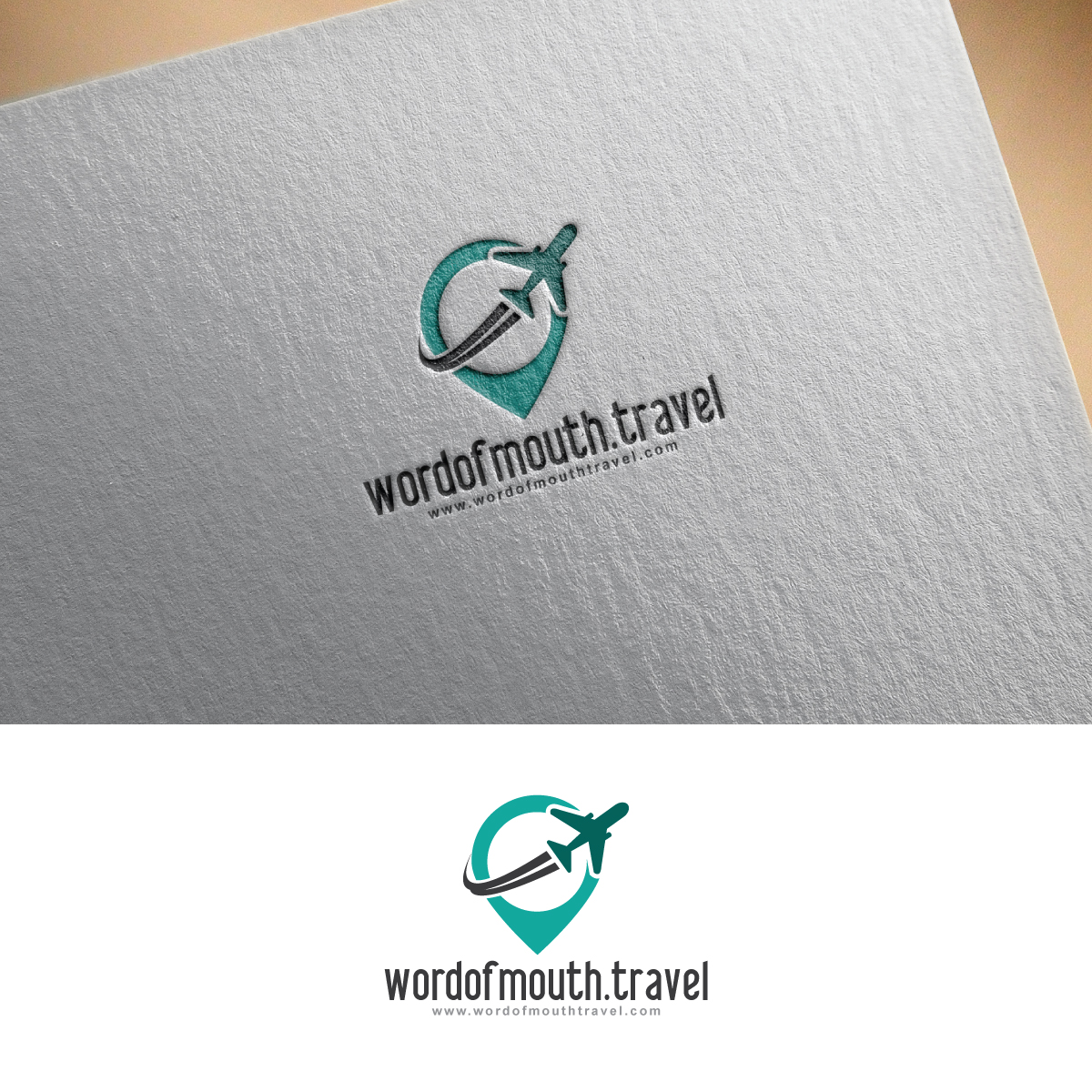 Logo Design by e-graphics for Word of mouth travel | Design #15497206