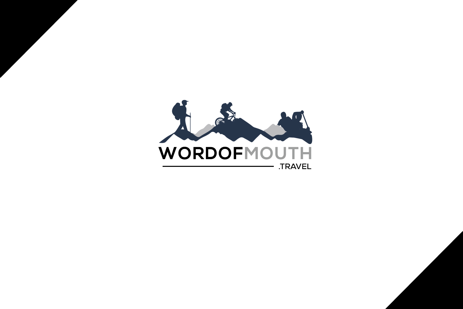 Logo Design by HAS for Word of mouth travel | Design #15528112