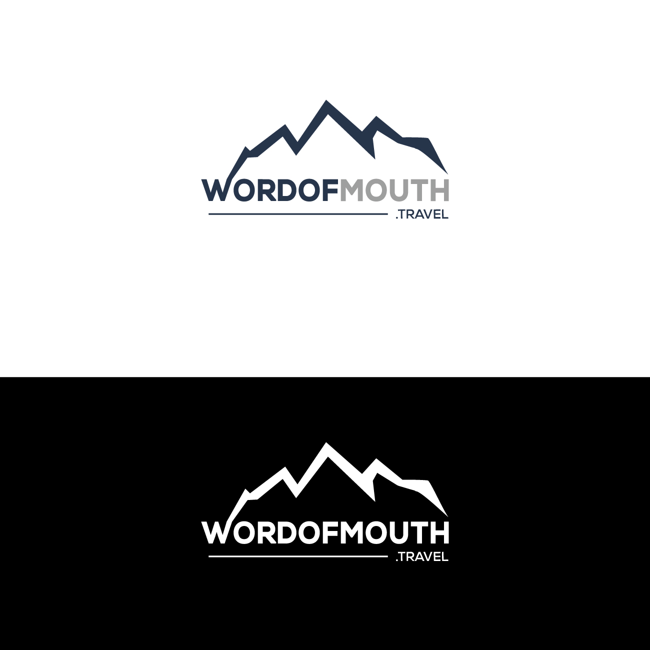 Logo Design by HAS for Word of mouth travel | Design #15528129