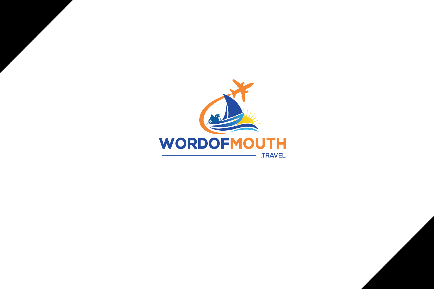 Logo Design by HAS for Word of mouth travel | Design #15528138