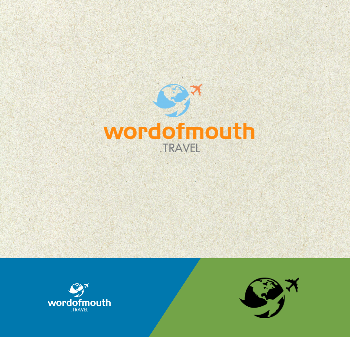 Logo Design by Paulsein for Word of mouth travel | Design #15522845