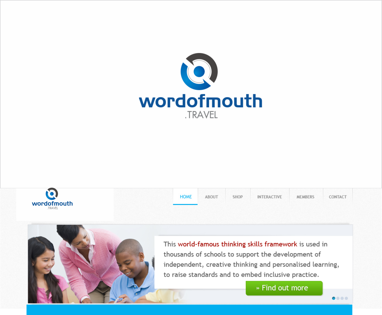 Design de Logo par Paulsein pour Word of mouth travel | Design #15522846