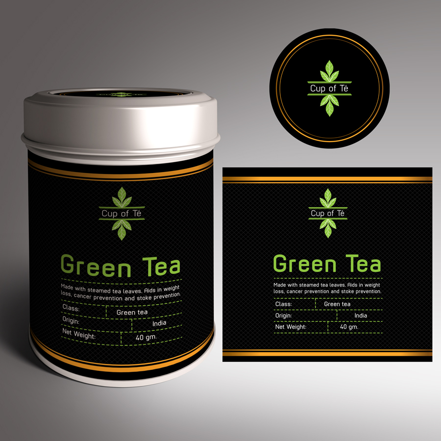 Packaging Design by Chaitanya S. for Cup of Té | Design #15580989