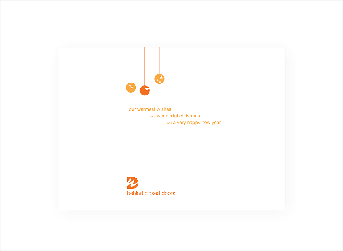 Card Design by Joy for Behind Closed Doors | Design #2613080
