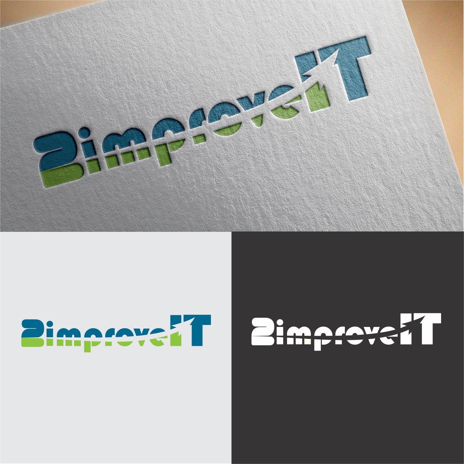 Diseño de Logo por rhein4 para 2improveIT | Diseño #16742960