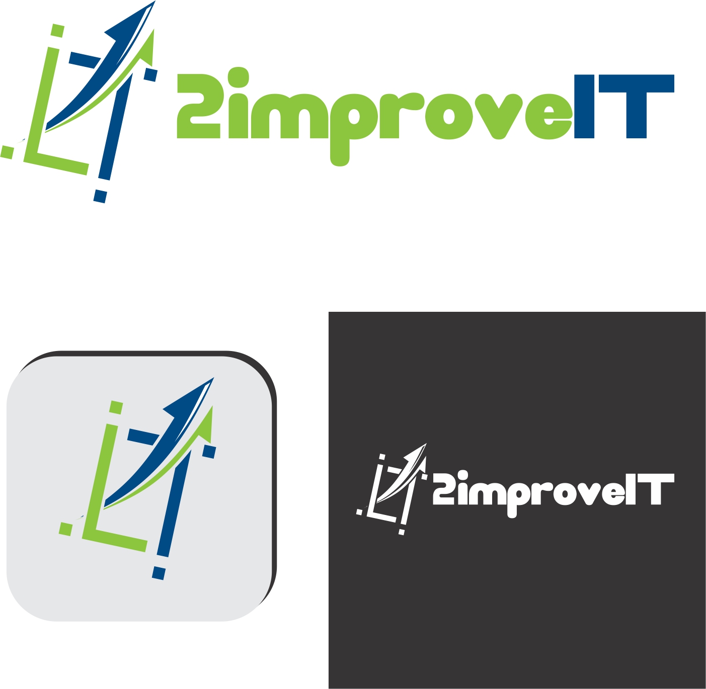 Diseño de Logo por rhein4 para 2improveIT | Diseño #16763936