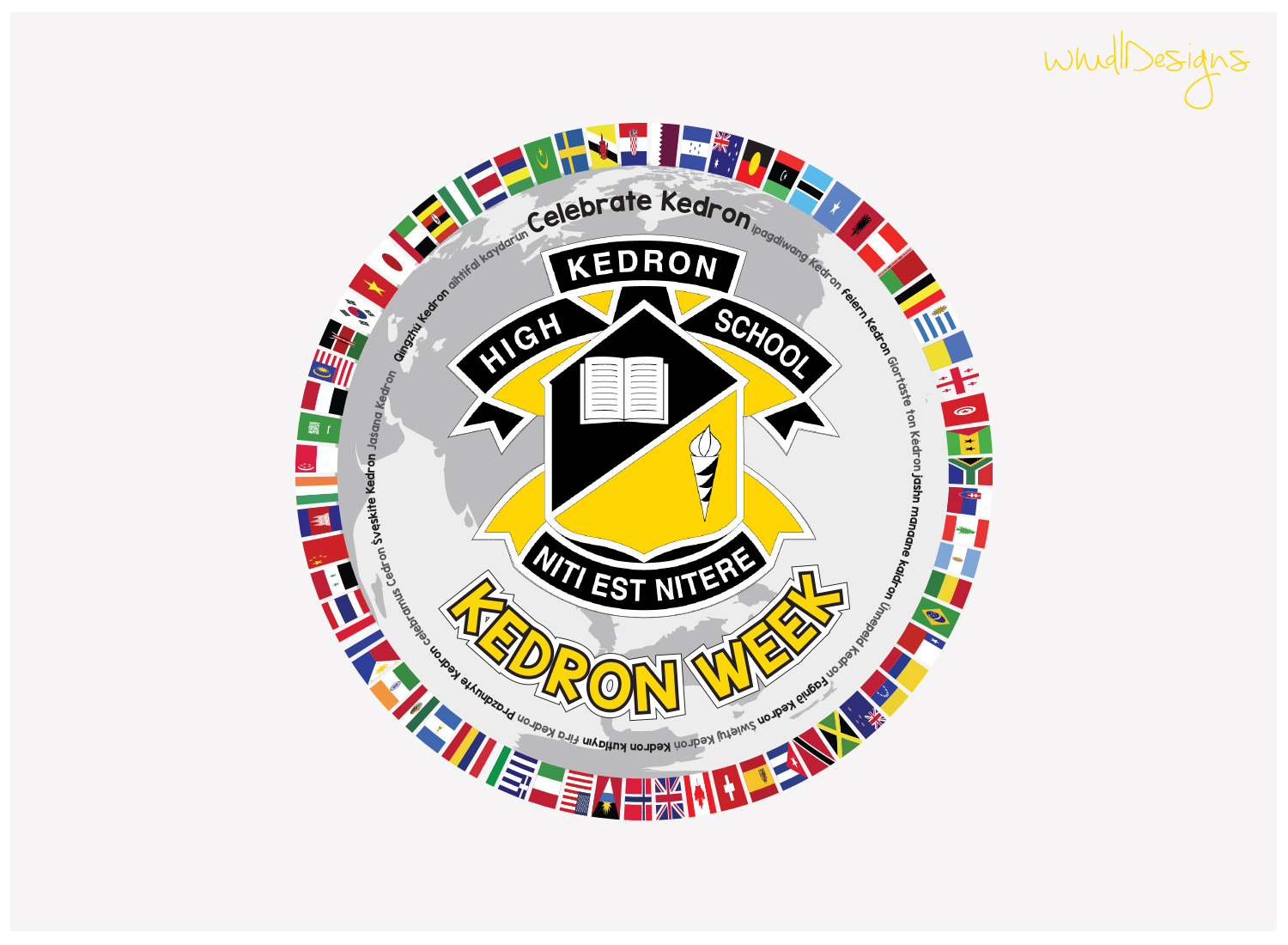 Logo Design by mngkw for Kedron SHS | Design #15520424