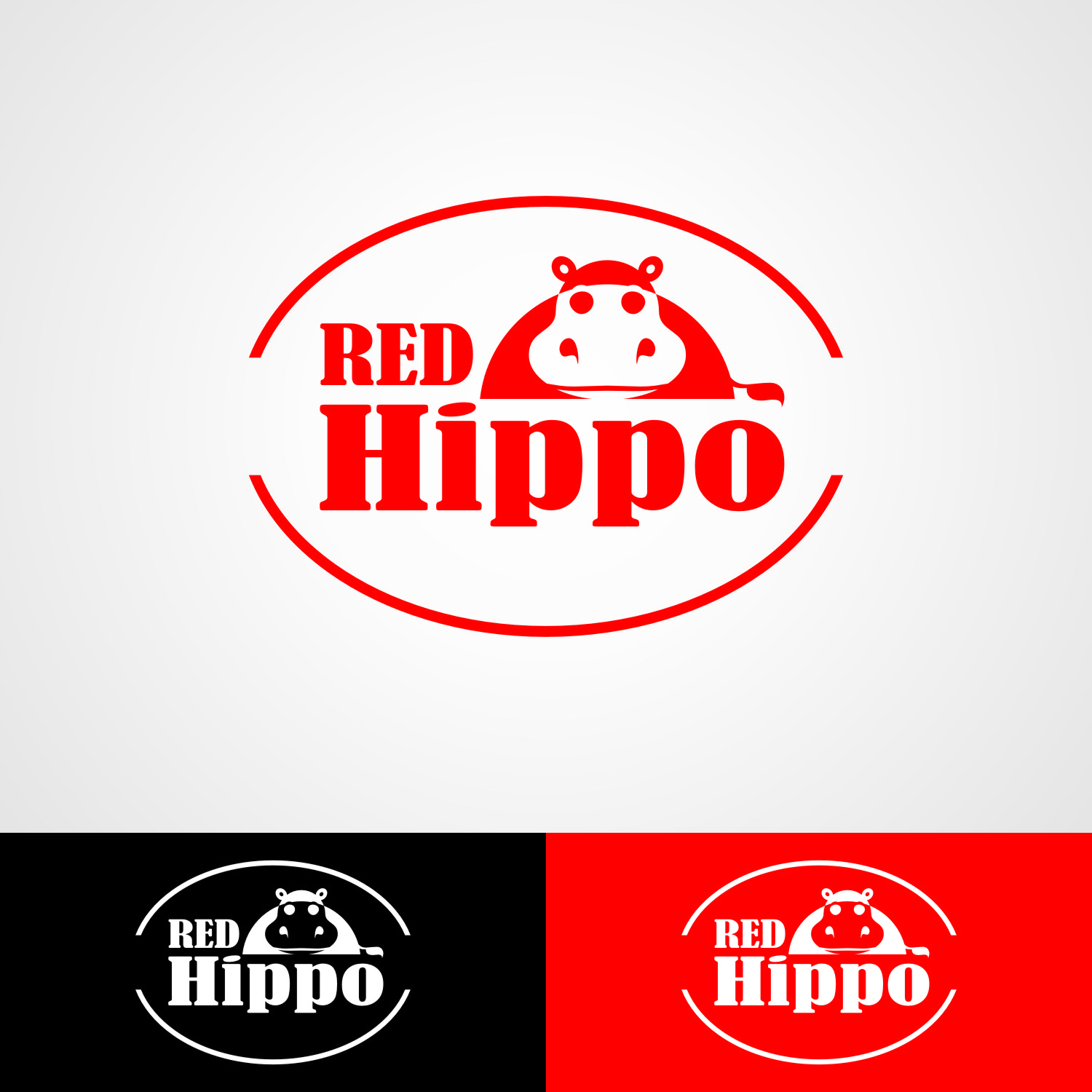 Logo Design by s4shubham100 for Red Hippo | Design #15504505