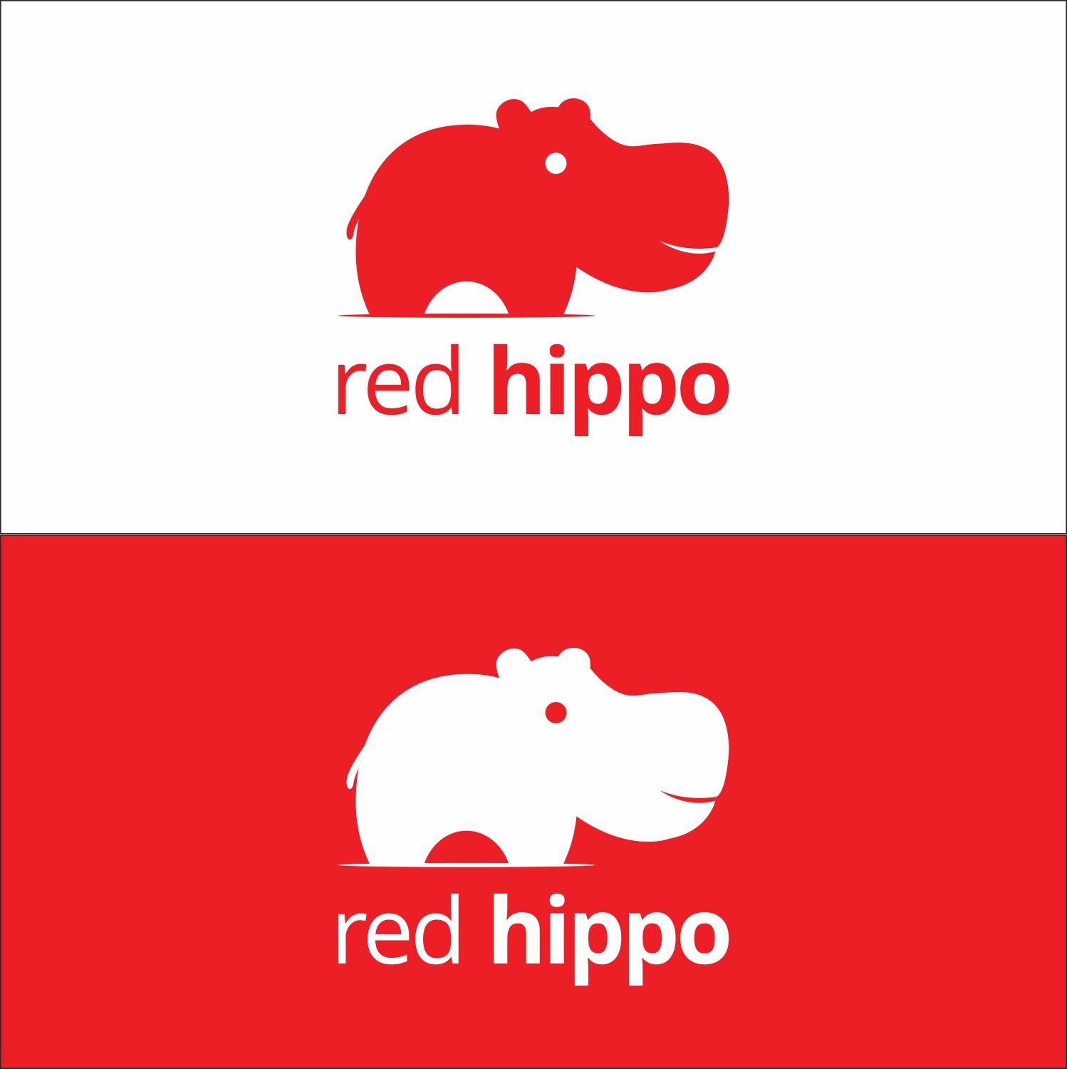 Logo Design by Vyush for Red Hippo | Design #15505313