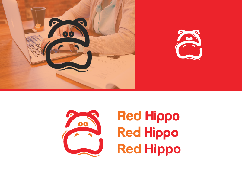 Logo Design by paoleta_y for Red Hippo | Design #15497195