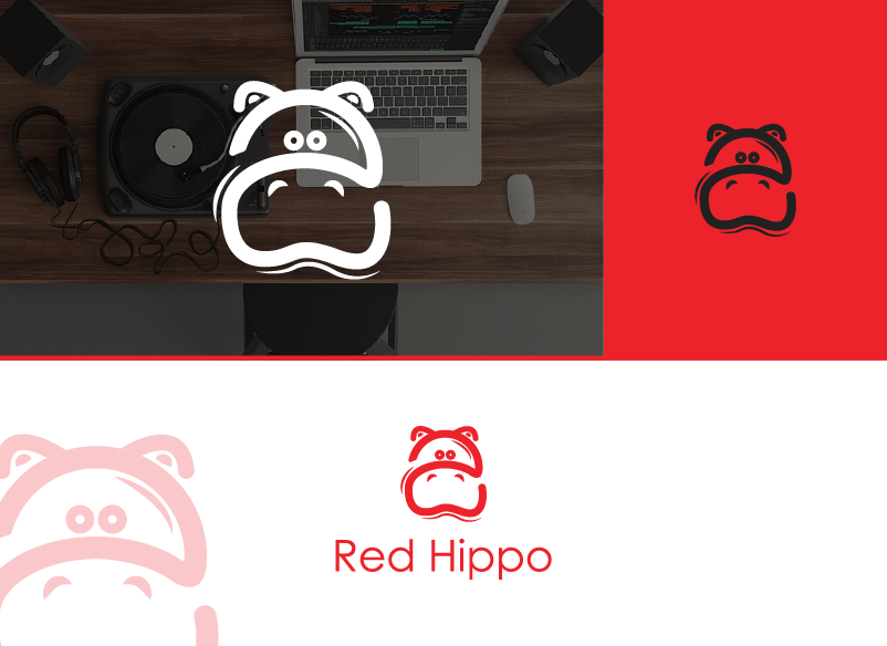 Logo Design by paoleta_y for Red Hippo | Design #15515944