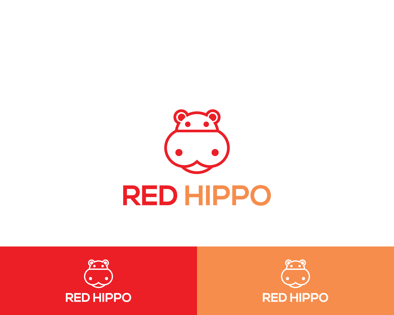 Logo Design by MAWBM for Red Hippo | Design #15510674