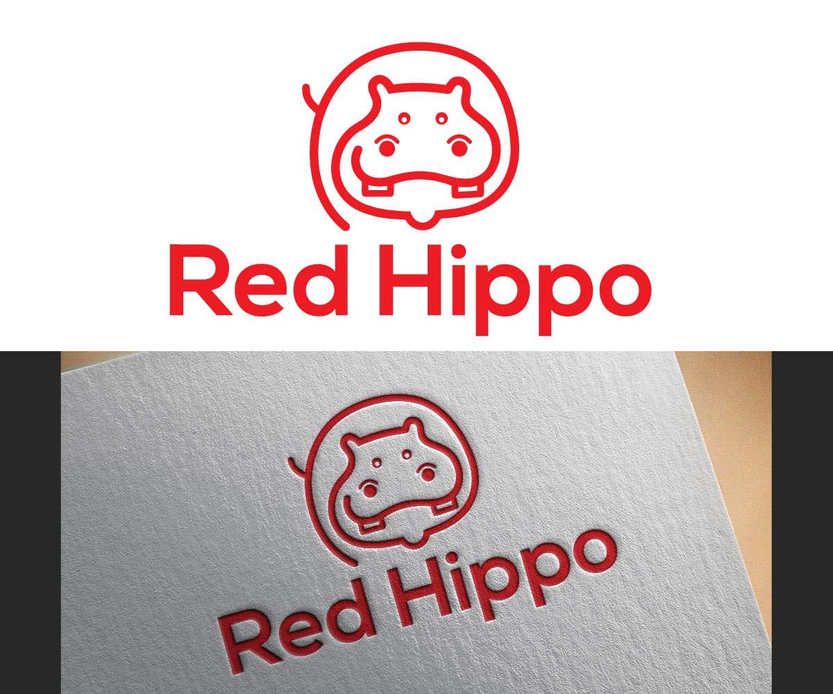 Logo Design by johnnyblackman for Red Hippo | Design #15504534
