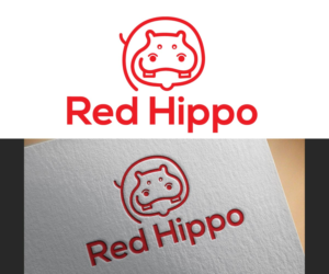 Logo Design by johnnyblackman for Red Hippo | Design: #15504534