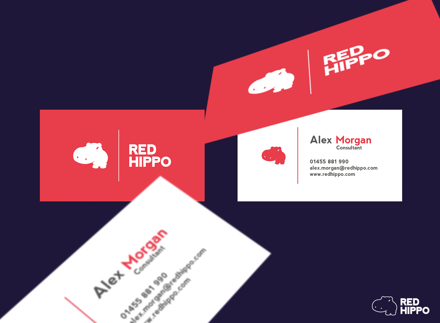 Logo Design by Adrian Mokryj for Red Hippo | Design #15532429