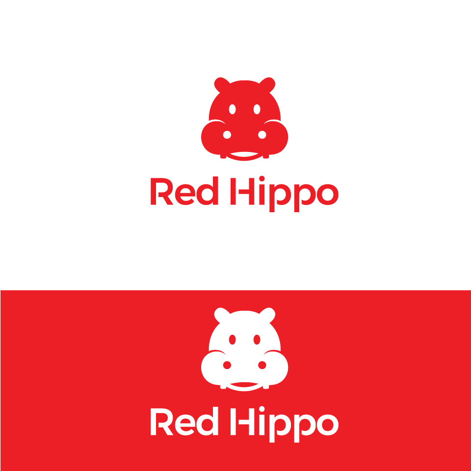 Logo Design by Pixel Kid for Red Hippo | Design #15492696
