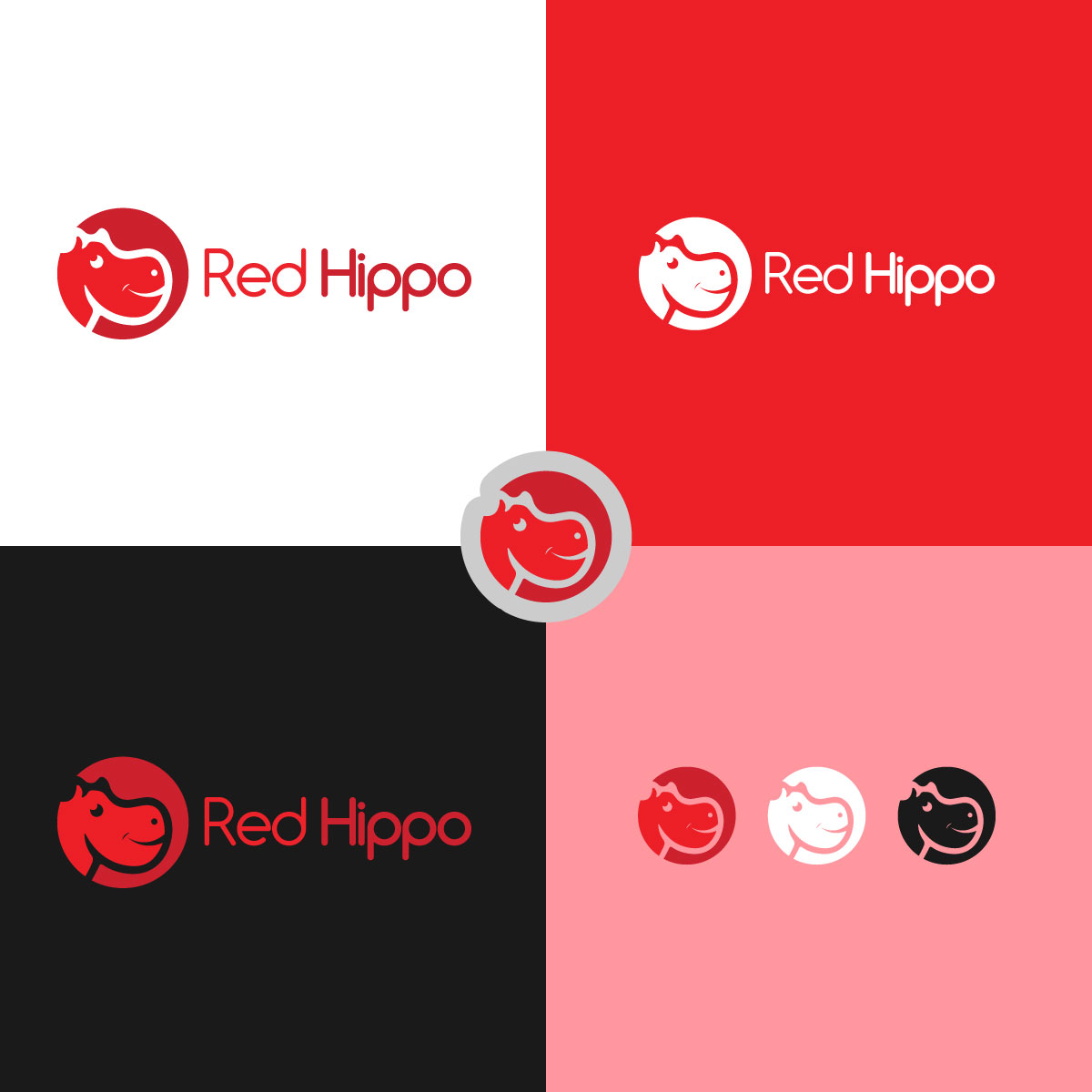 Logo Design by USIAD ANAS for Red Hippo | Design #15496111