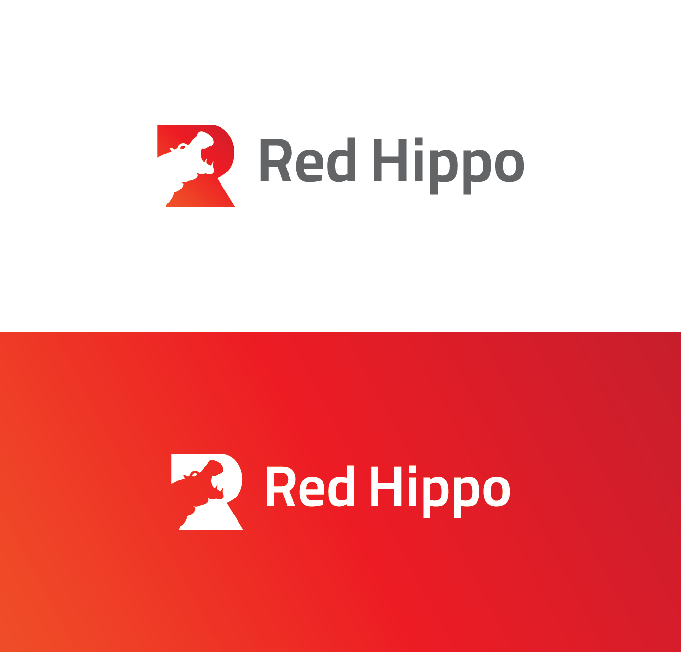 Logo Design by Muhammad Imran 3 for Red Hippo | Design #15505182