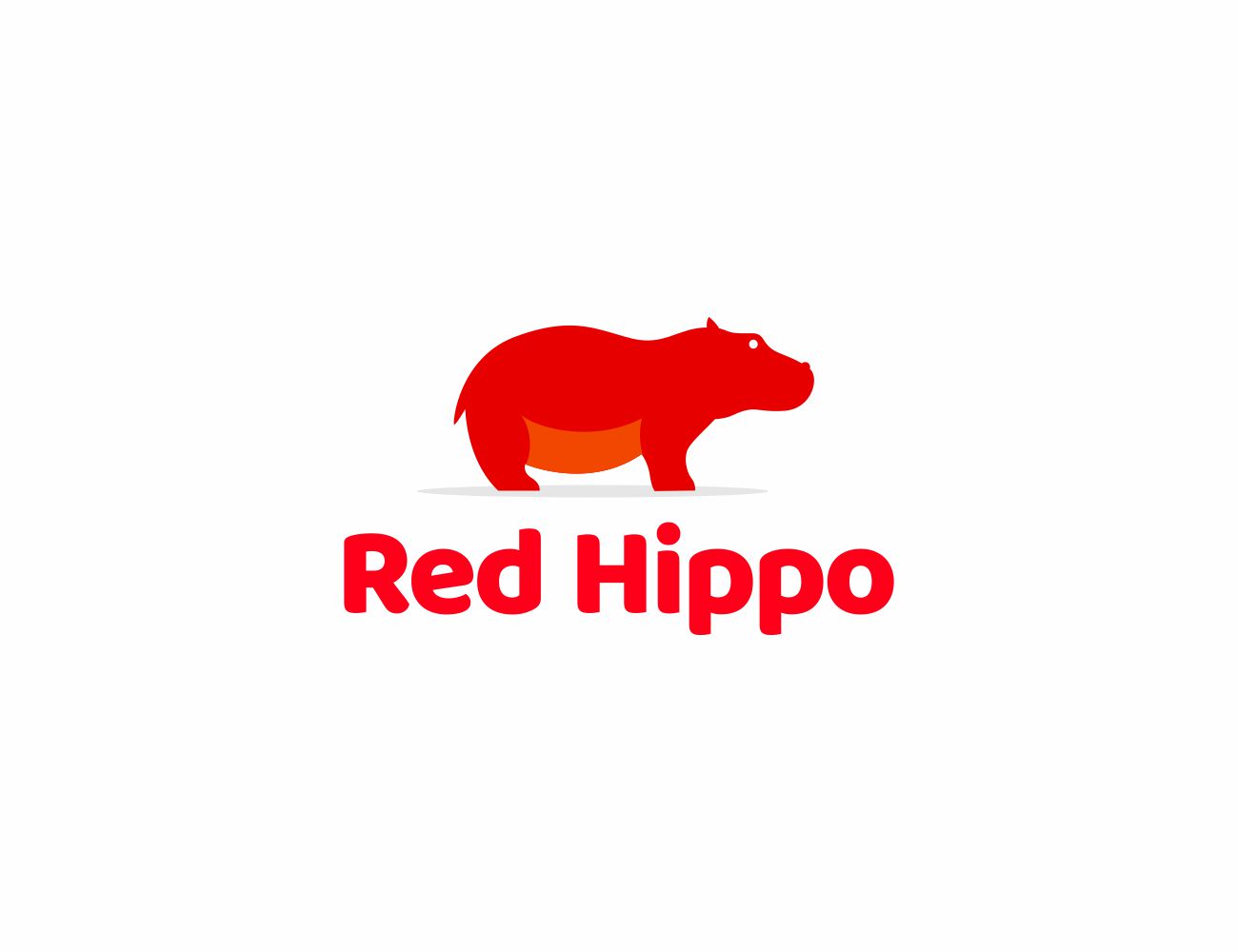 Logo Design by MOH Studio for Red Hippo | Design #15503926