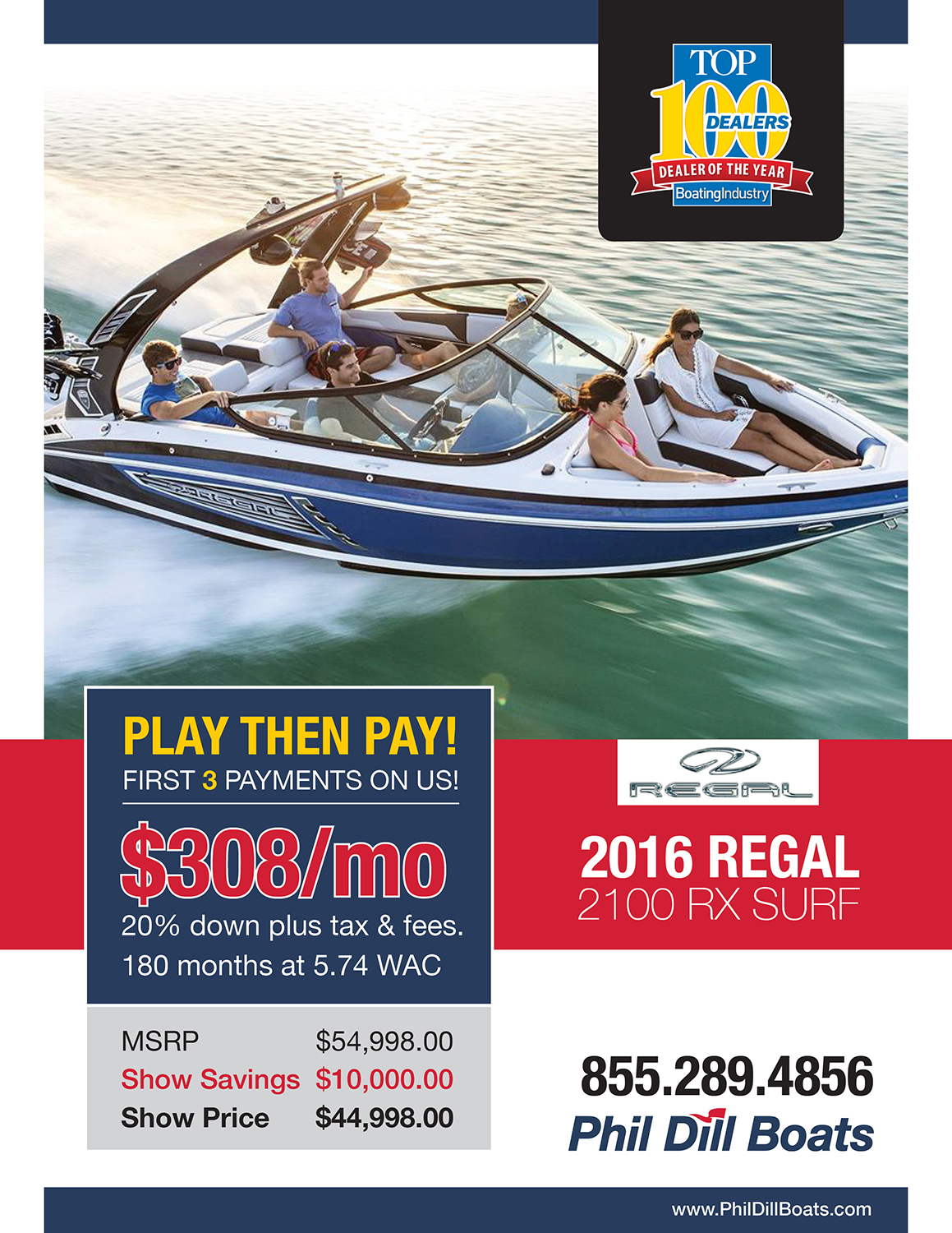Flyer Design by DesignFive for OneWater Marine Group | Design #15927625
