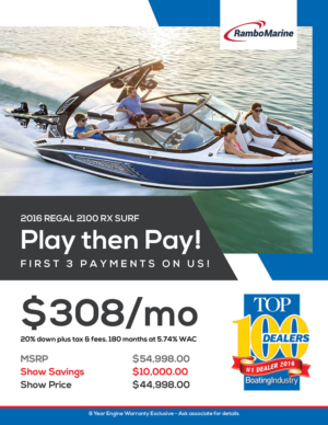 Flyer Design by Deziners Zone for OneWater Marine Group | Design: #15931021