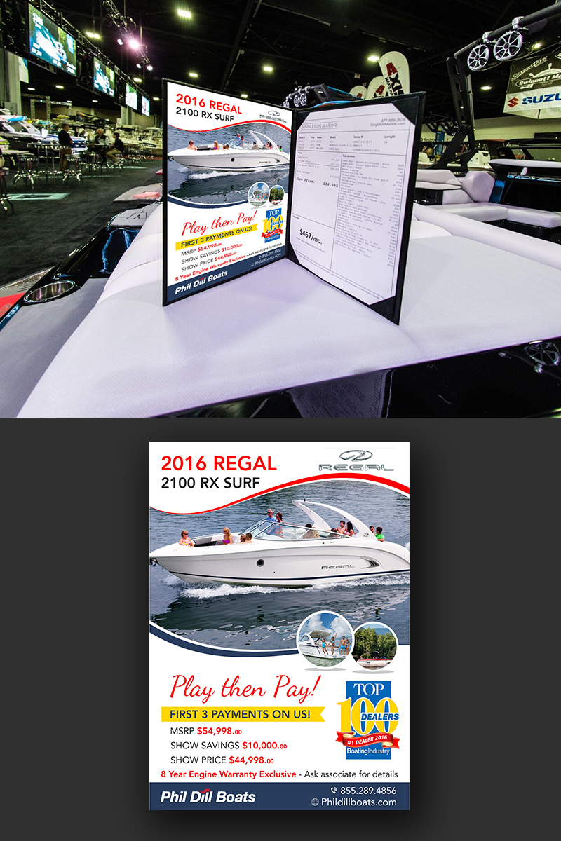 Flyer Design by ecorokerz for OneWater Marine Group | Design #15925398