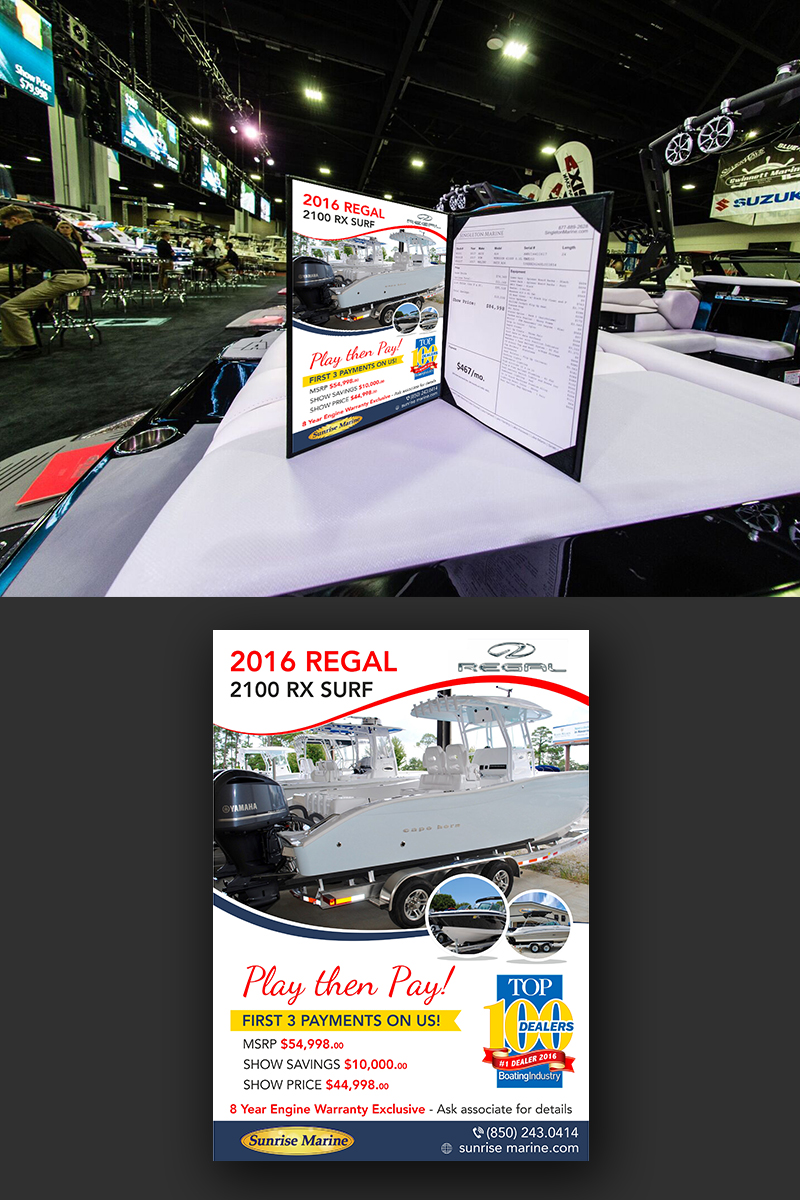 Flyer Design by ecorokerz for OneWater Marine Group | Design #15925400