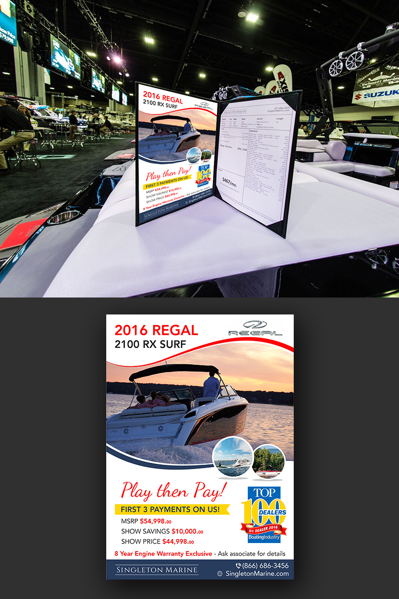 Flyer Design by ecorokerz for OneWater Marine Group | Design #15925402