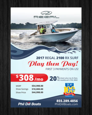 Flyer Design by ecorokerz for OneWater Marine Group | Design: #15926596
