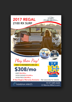 Flyer Design by ecorokerz for OneWater Marine Group | Design: #15928124