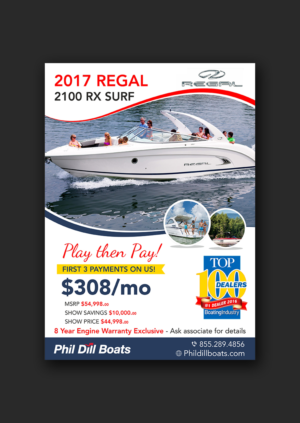 Flyer Design by ecorokerz for OneWater Marine Group | Design: #15928126