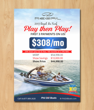 Flyer Design by ecorokerz for OneWater Marine Group | Design #15928756