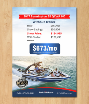 Flyer Design by ecorokerz for OneWater Marine Group | Design: #16004894