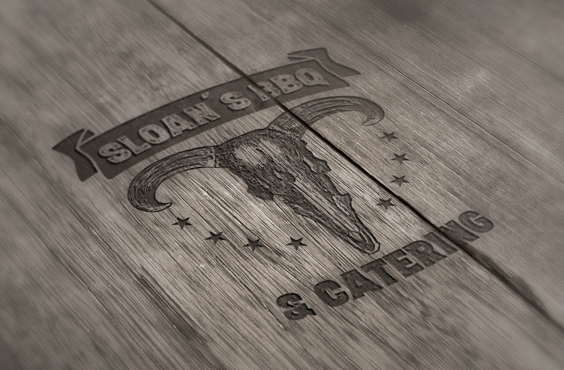 Logo Design by GLDesigns for Sloan's BBQ and Catering Co. | Design #15485229