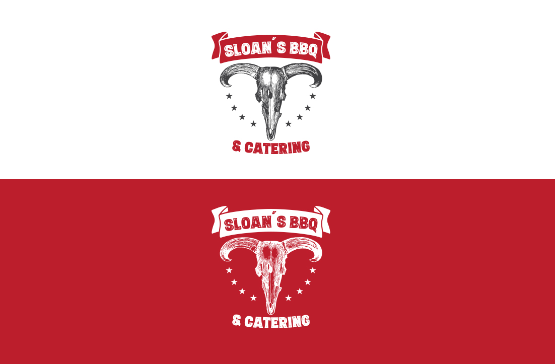 Diseño de Logo por GLDesigns para Sloan's BBQ and Catering Co. | Diseño #15485238