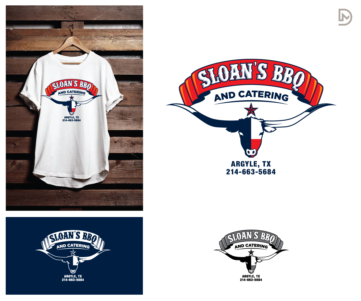 Diseño de Logo por D_Mantra para Sloan's BBQ and Catering Co. | Diseño #15487313