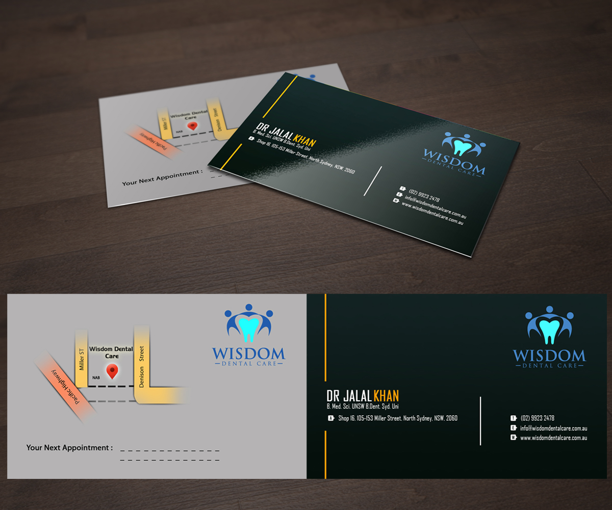 Business Card Design by ncmax for this project | Design #2591796