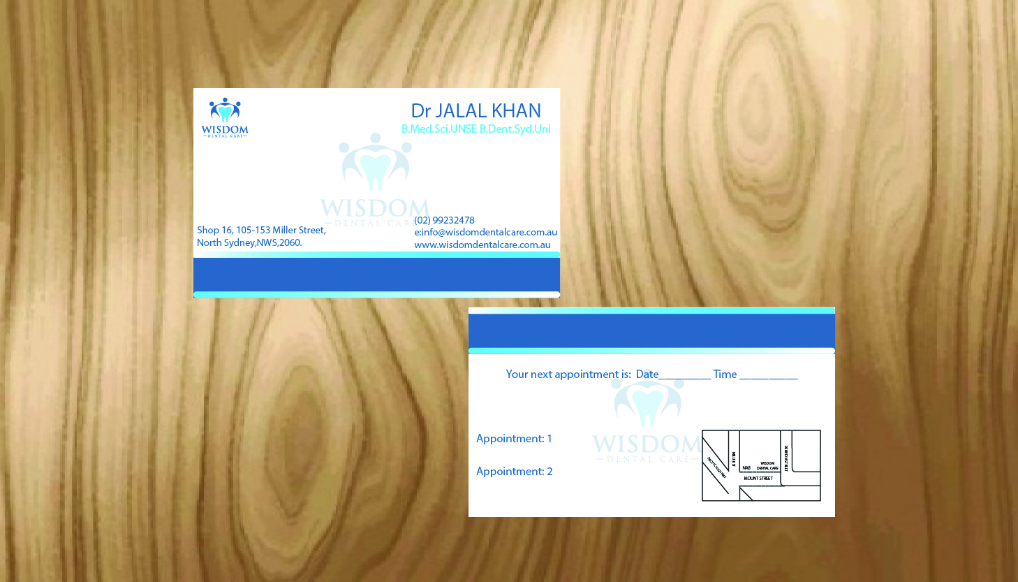 Business Card Design by muntaha for this project | Design #2592571