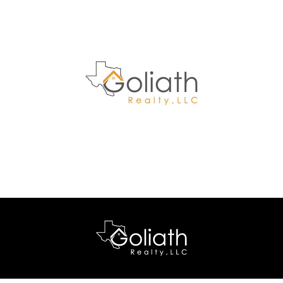 Elegant, Playful, Real Estate Logo Design for Goliath Realty LLC by