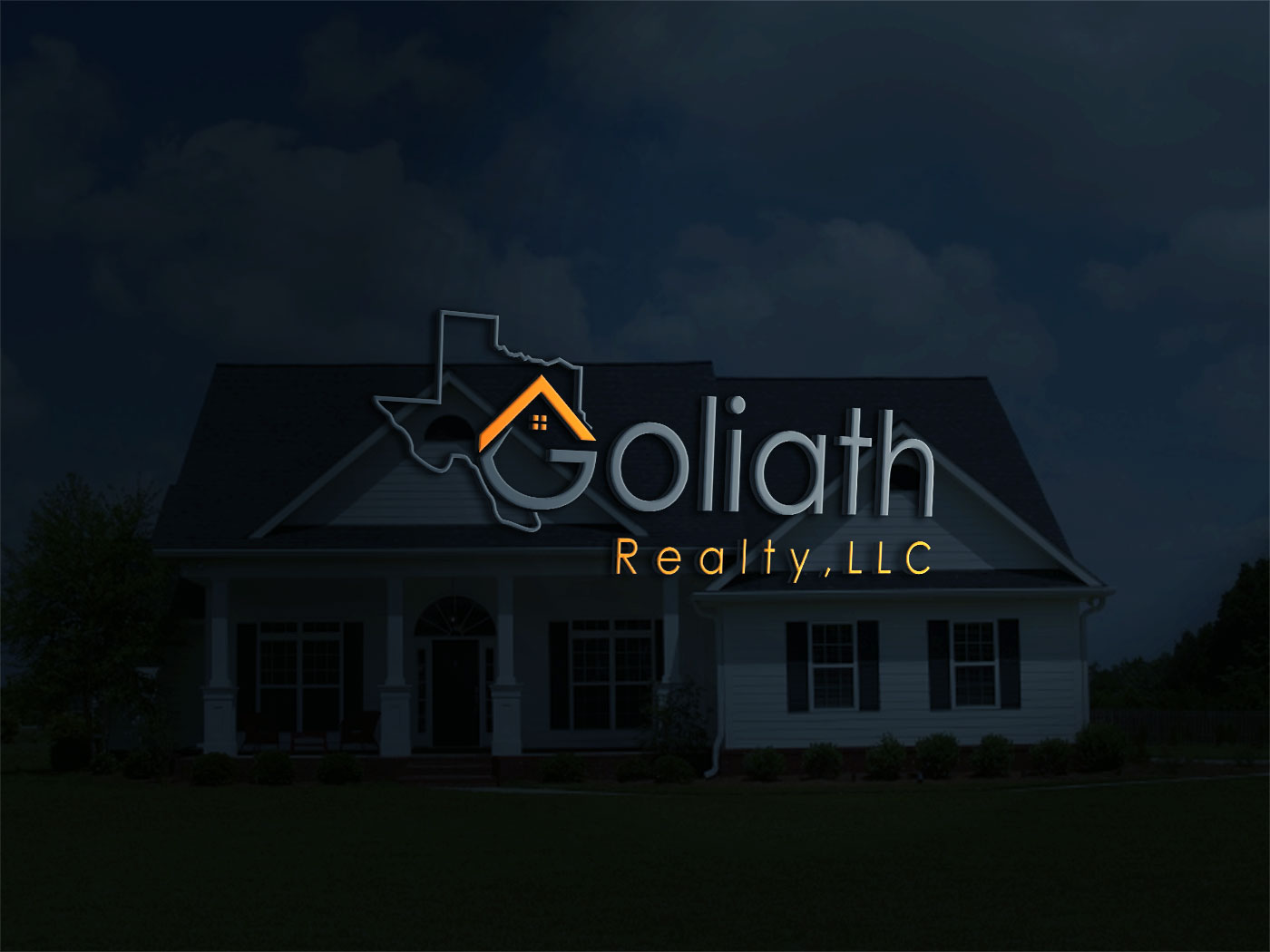 Elegant, Playful, Real Estate Logo Design for Goliath Realty LLC by